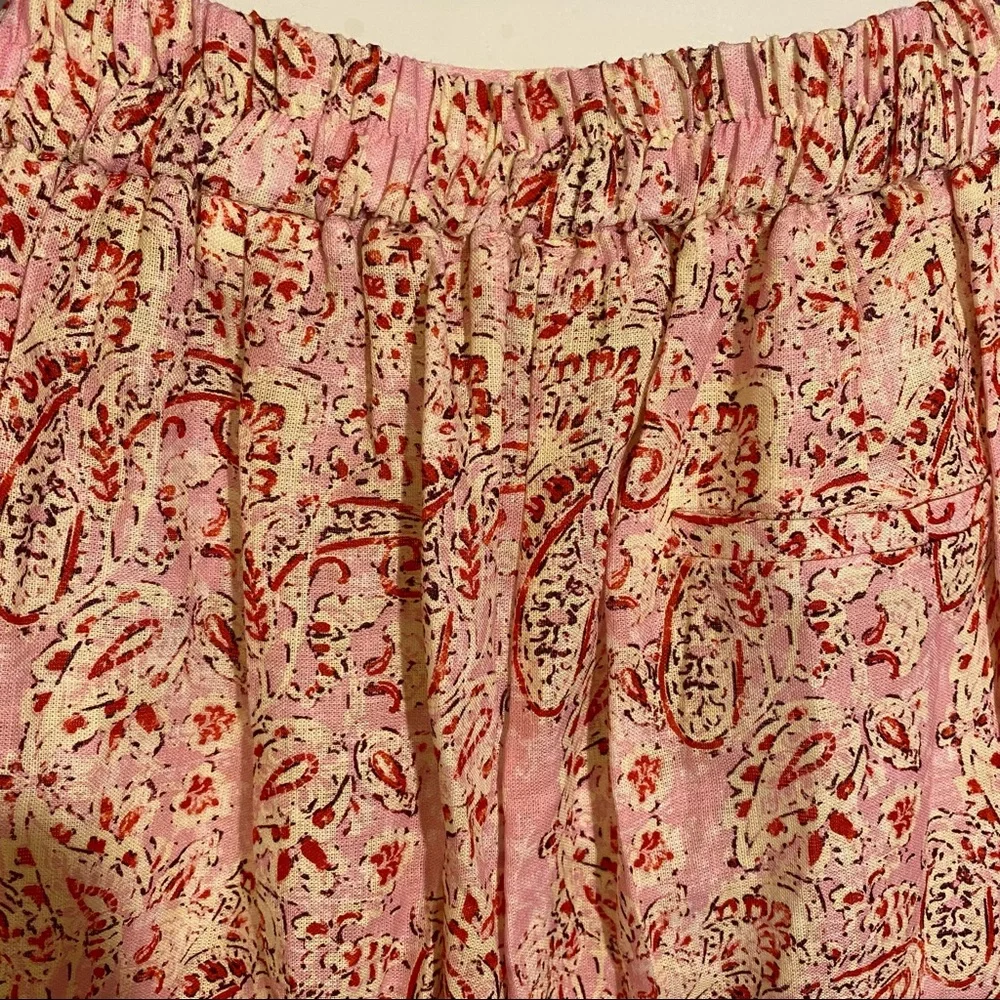 Zara pink paisley